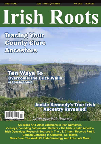Irish Roots Magazine - Digital Issue No 87